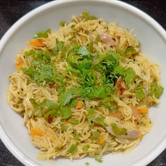 Vermicelli upma A picture of Vermicelli upma.