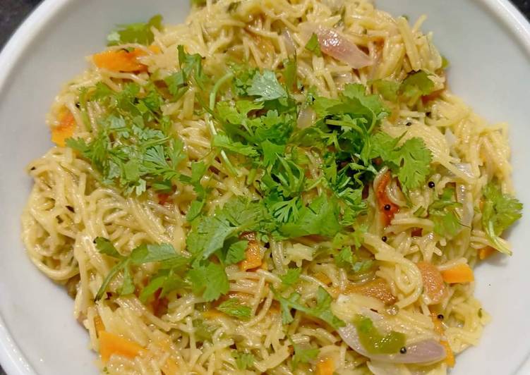 Step-by-Step Guide to Make Quick Vermicelli upma