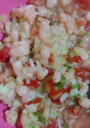 Una foto de Ceviche de Camarón de mi Abuelito