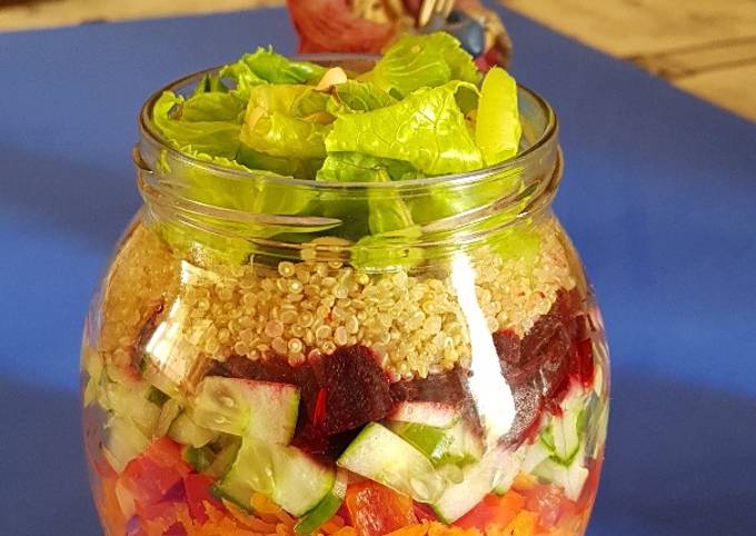 Easiest Way to Prepare Quick Mason Jar Salad