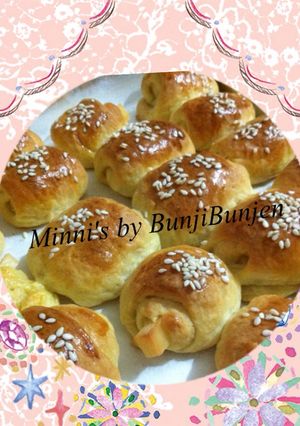 Foto resep Roti Unyil isi keju