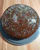 Torta de chocolate con baño