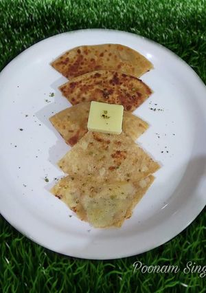 बर्फी का पराठा (Barfi ka paratha recipe in hindi) रेसिपी मुख्य फोटो