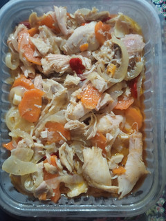 Una foto de Pollo en escabeche