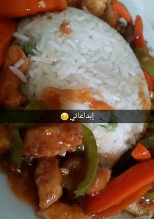 صورة لوصفة دجاج الكانتون