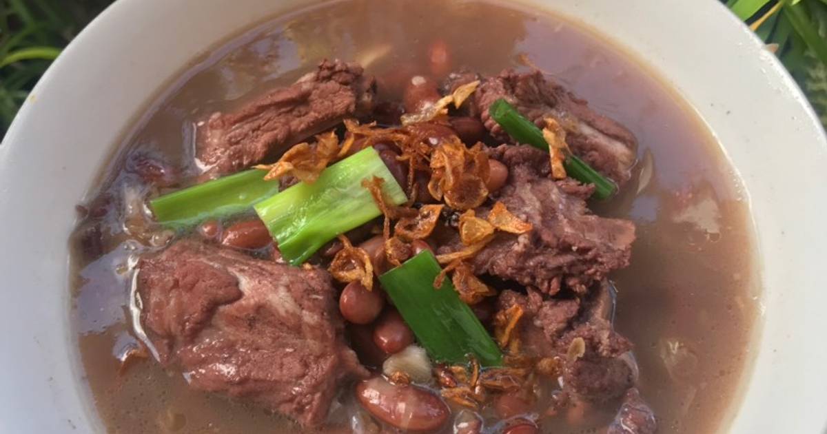 Resep Sop Brenebon Kacang Merah Ba Non Halal Oleh Joanari Cookpad