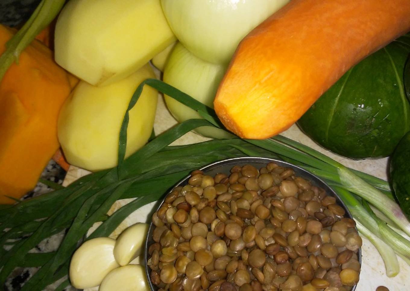 Lentejas!!!! Potaje 100%100 VEGANO