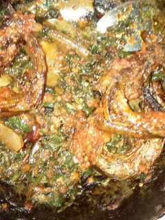 A picture of Efo riro.