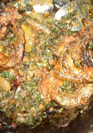 A picture of Efo riro.