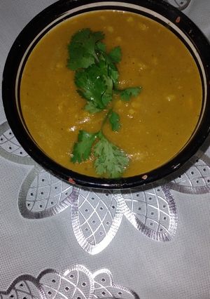 صورة لوصفة شوربة دون لحوم لذيذة
