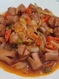 Foto resep Sosis saus asam manis