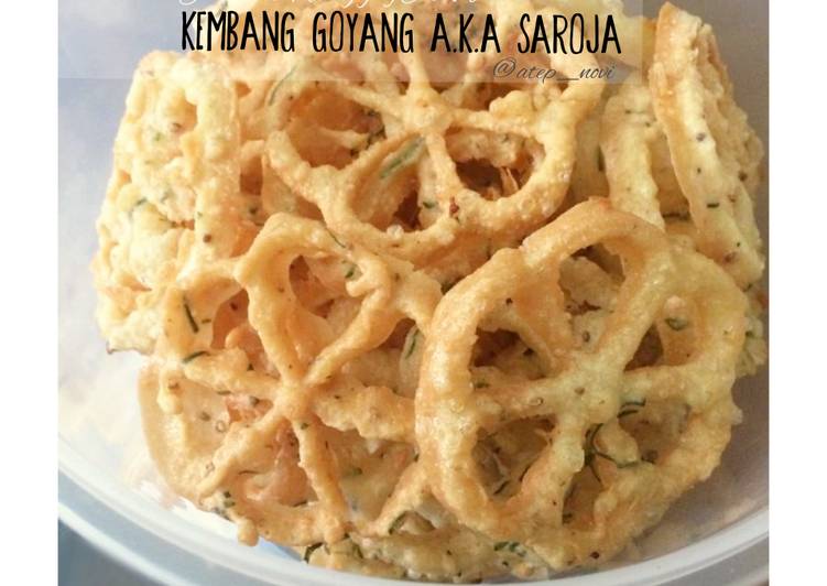 Easiest Way to Prepare Homemade Kembang Goyang a.k.a Saroja Gurih Renyah