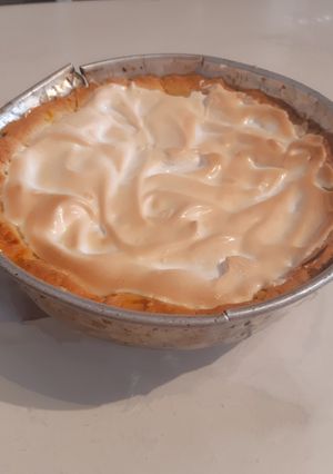 Una foto de Lemon pie sin manteca 🍋❤