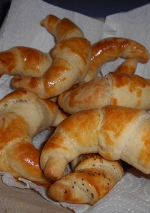 Une photo de Petits croissants pur beurre