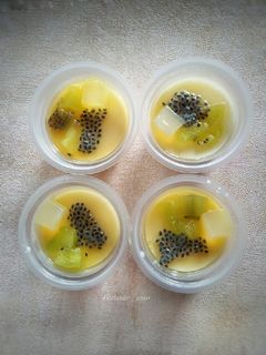 Foto resep Silky Puding Buah