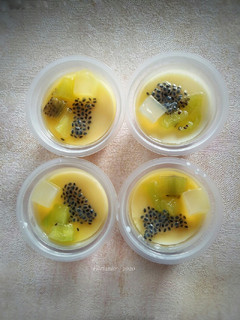 Foto resep Silky Puding Buah