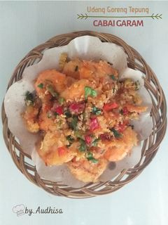 Foto resep 20. Udang Goreng Tepung Cabai Garam