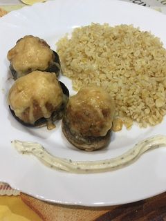 Töltött gomba 🧀 recept fotója