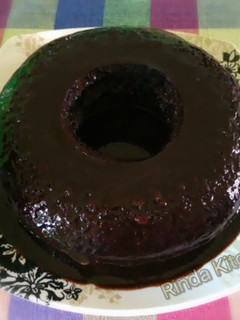Foto resep Steam Brownies With Chocolate Ganache