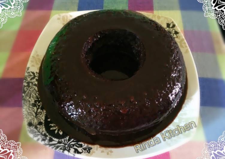 Steam Brownies With Chocolate Ganache