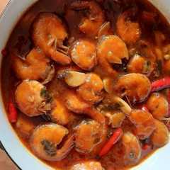 รูปของ Udang Mentega Saos Tiram