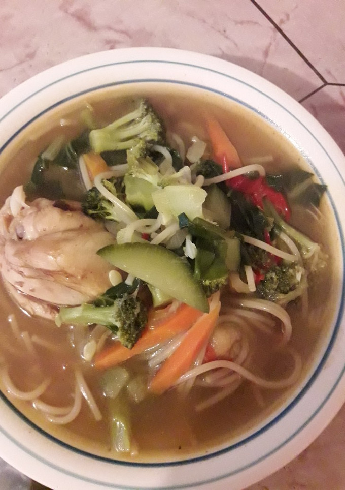 Una foto de Sopita con verduras