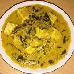 A picture of Methi Malai Paneer.