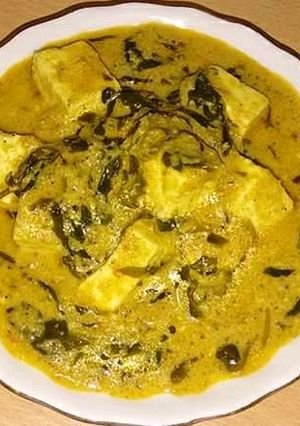 A picture of Methi Malai Paneer.