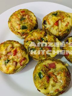 Egg muffin ainihin hoton girkin