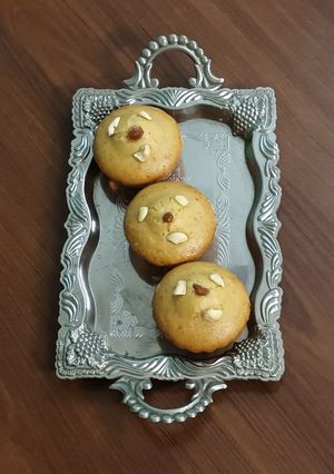 নলেন গুড়ের কাপ কেক (Nolen gurer cup cake recipe in bengali) রেসিপির প্রধান ছবি
