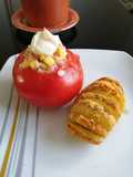 Tomate Relleno con Papa Elegante