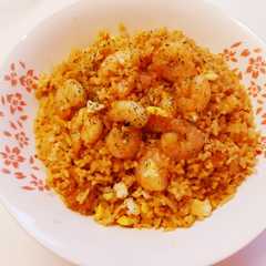 A picture of #632 nasgor udang parsley.