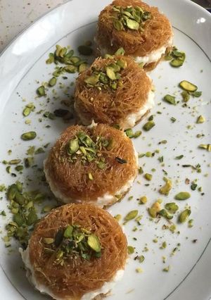 صورة لوصفة شعيريه بالقشطه