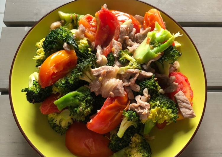 Recipe of Speedy Beef with Broccoli