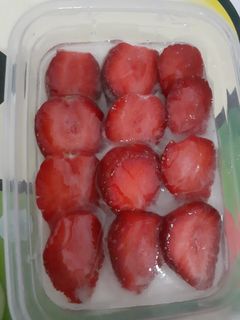Foto resep Puding Buah Strawberry