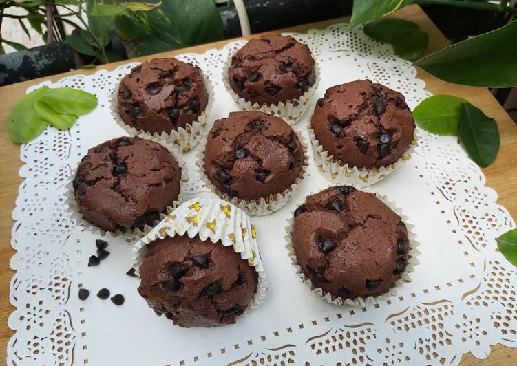 Resep Muffin Coklat | Chocolate Chip Muffin Recipe yang Lezat Sekali