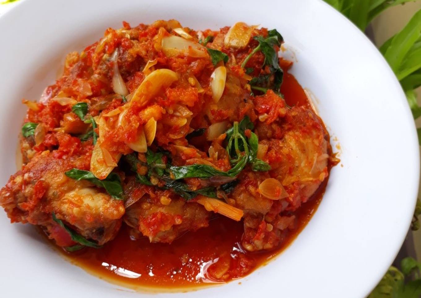Ayam balado kemangi