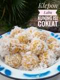 Klepon labu kuning isi coklat