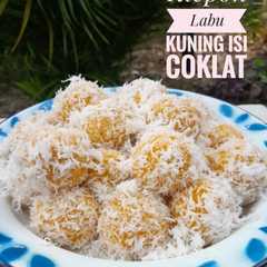 Klepon labu kuning isi coklat-レシピのメイン写真