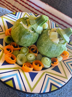 Una foto de Calabacitas con queso