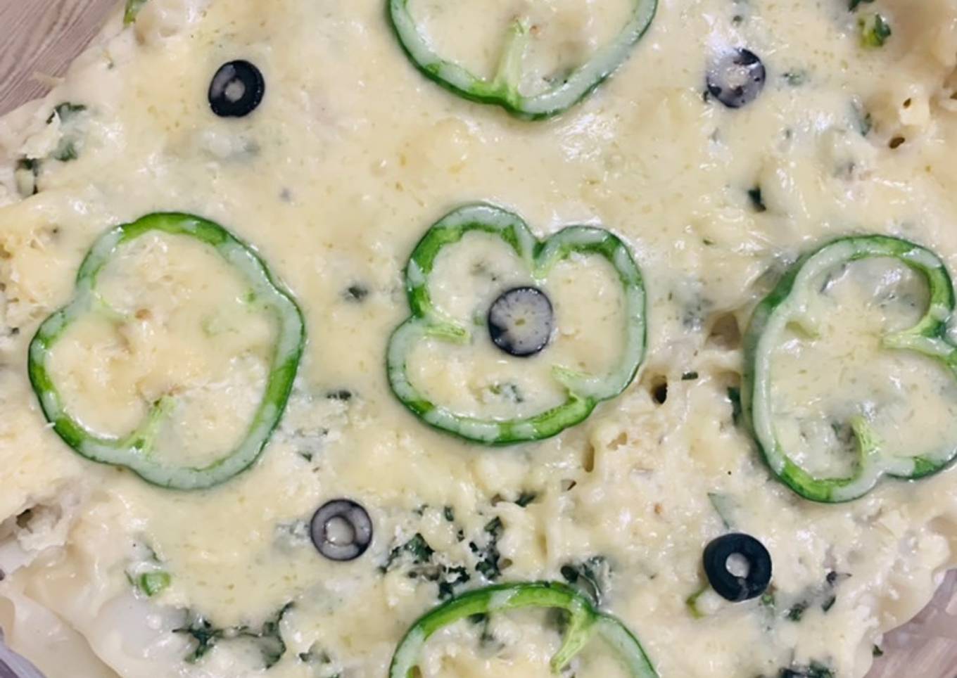 Alfredo chicken lasagna