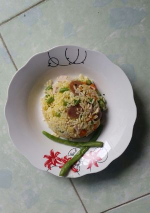 Hình của món Cơm chiên dương châu.