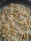Caracolitos en crema de hongos