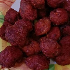 A picture of Fried Soya Chunks.