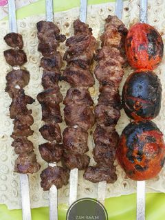 عکسی از دستور کباب چنجه