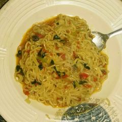 A picture of My pepper indomie.