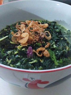 Foto resep Sayur daun pepaya jepang masak teri