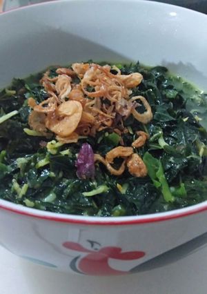 Foto resep Sayur daun pepaya jepang masak teri
