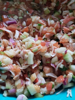 Una foto de Ceviche de jaiba