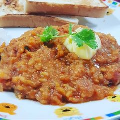 A picture of Pav bhaji.